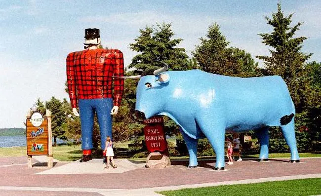 Kisah Paul Bunyan & Blue Ox: Legenda Kayu Amerika