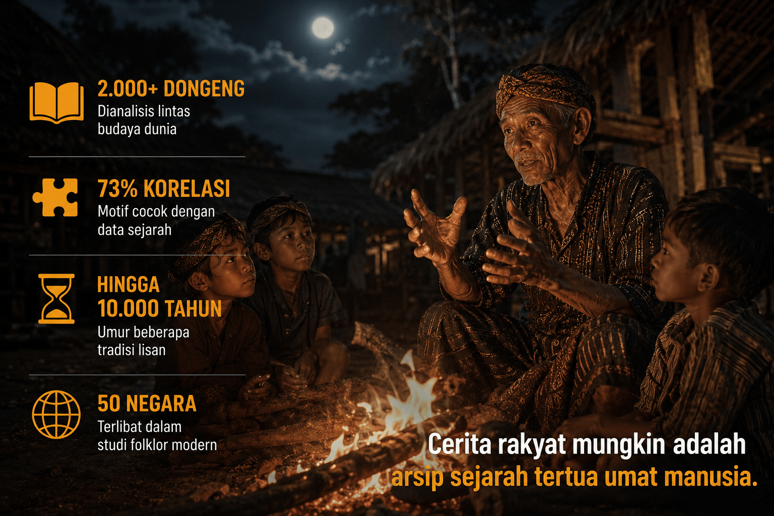 Ternyata Dongeng Rakyat Dunia Menyimpan Fakta Sejarah Tersembunyi yang Bikin Ilmuwan Terkejut