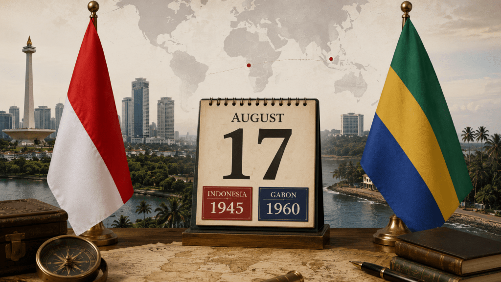 Gabon dan Indonesia Ternyata Rayakan Kemerdekaan di Tanggal yang Sama: Ini Faktanya