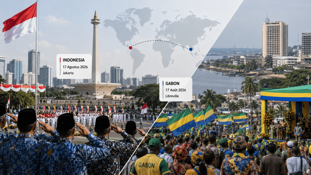 Gabon dan Indonesia Ternyata Rayakan Kemerdekaan di Tanggal yang Sama: Ini Faktanya