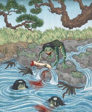 Kappa: Legenda Yokai Penghuni Sungai yang Misterius dalam Mitologi Jepang